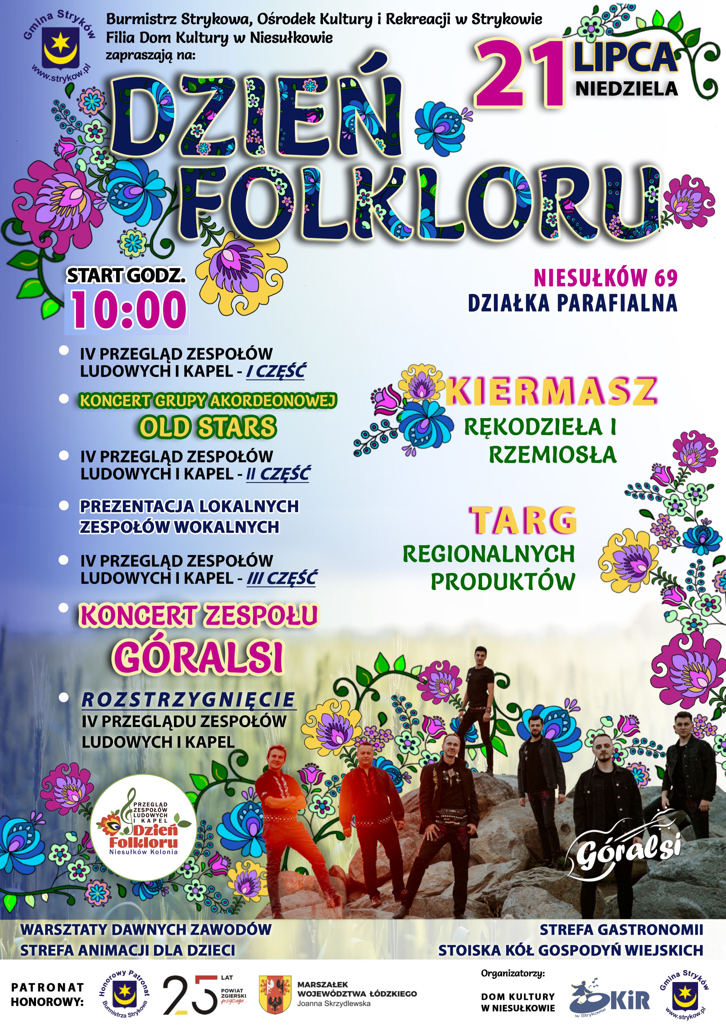 Plakat na Dzień Folkloru