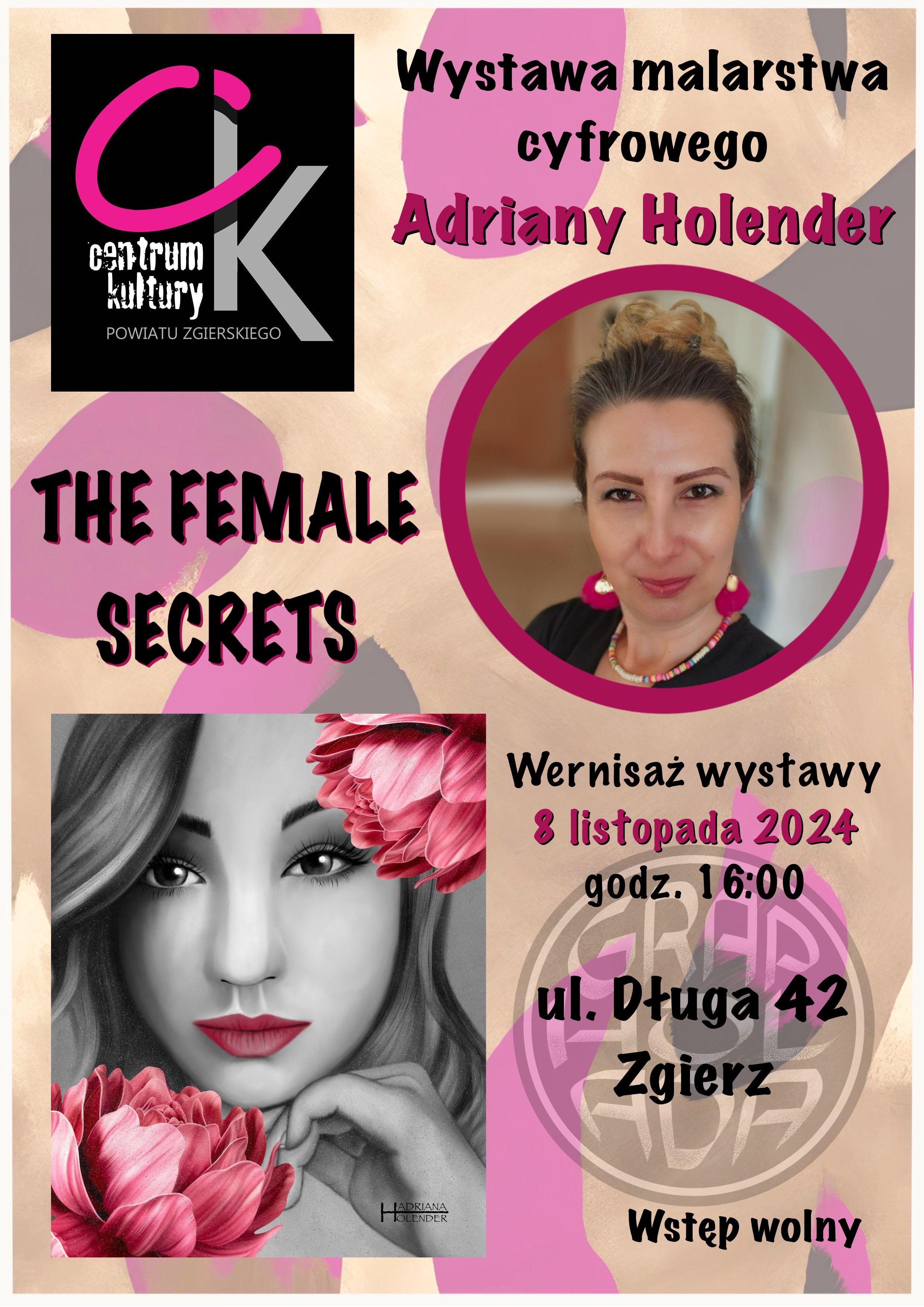 Plakat zapowiadający wystawę