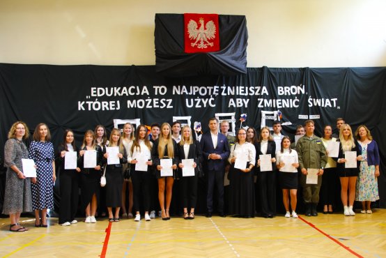 Rozpoczęcie roku szkolnego 2023/2024 w LO w Ozorkowie
