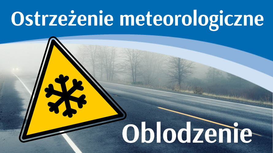 Ostrzeżenie meteo - Oblodzenie (20-21.01)
