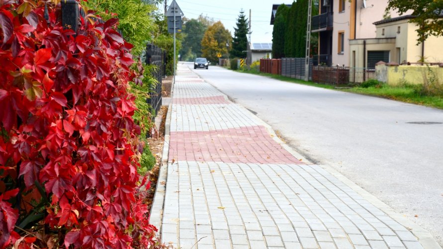 W Kiełminie powstał nowy chodnik 