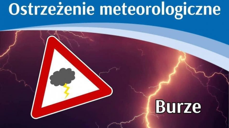 Ostrzeżenie: Burze