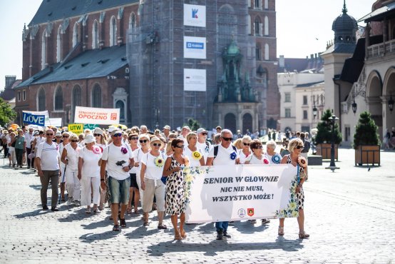 Seniorzy z Głowna w Krakowie. Fot. Stowarzyszenie Senior w Głownie