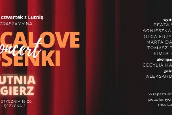 Fragment plakatu zapowiadającego koncert