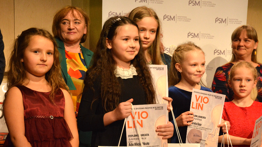 Koncert pełen pasji młodych wiolinistów