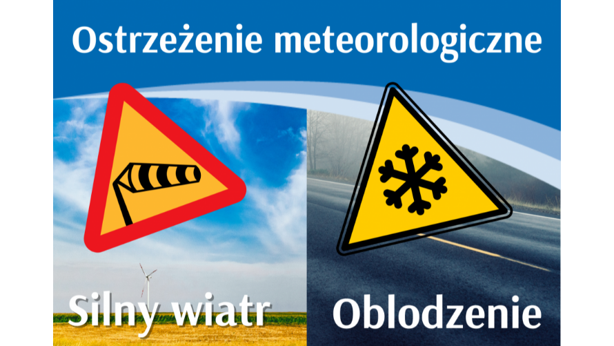 Ostrzeżenie meteorologiczne – silny wiatr (05.04.2025)