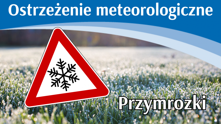 Ostrzeżenie meteorologiczne – Przymrozki