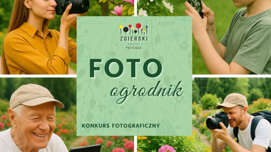 Ruszamy z powiatowym konkursem ogrodniczym FOTOogrodnik