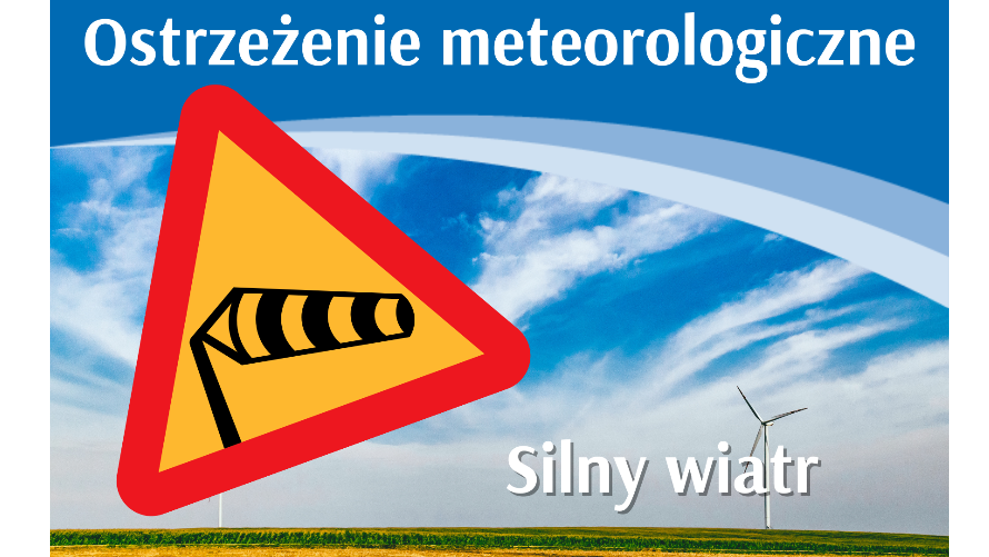 Ostrzeżenie meteo - Silny wiatr (18-19.02)