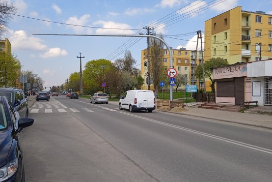 Ulica Parzęczewska w Zgierzu