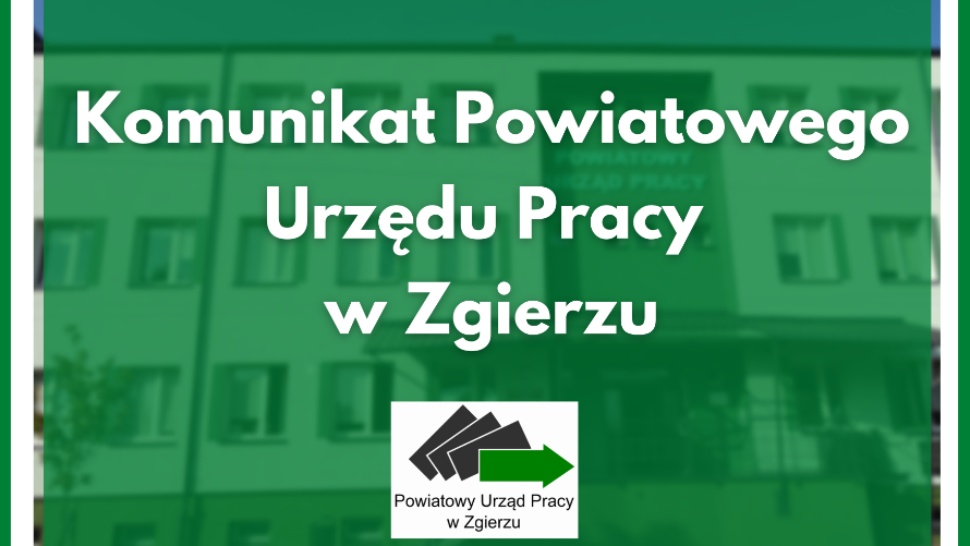 Komunikat Powiatowego Urzędu Pracy ws. naboru z rezerwy Krajowego Funduszu Szkoleniowego na dofinansowanie kosztów kształcenia ustawicznego pracowników i pracodawcy.