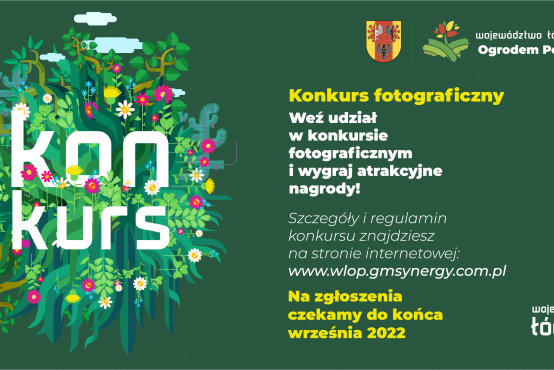 Grafika organizatora z informacją o konkursie
