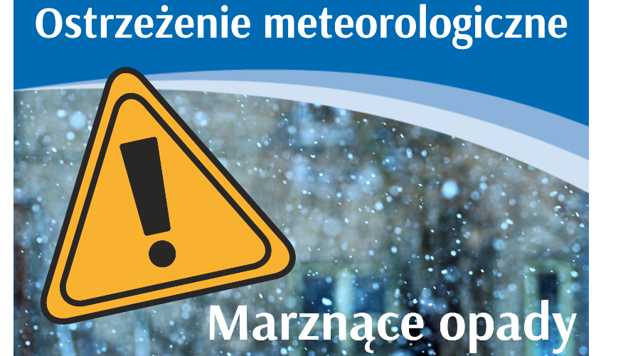 Ostrzeżenie meteo - Opady marznące (4-5.12.2022)