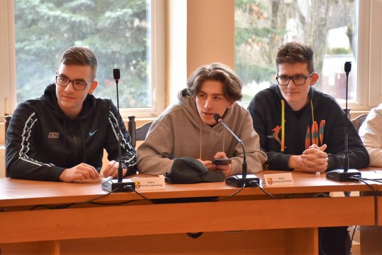 Na zdjęciu uczniowie ZSZ w Ozorkowie