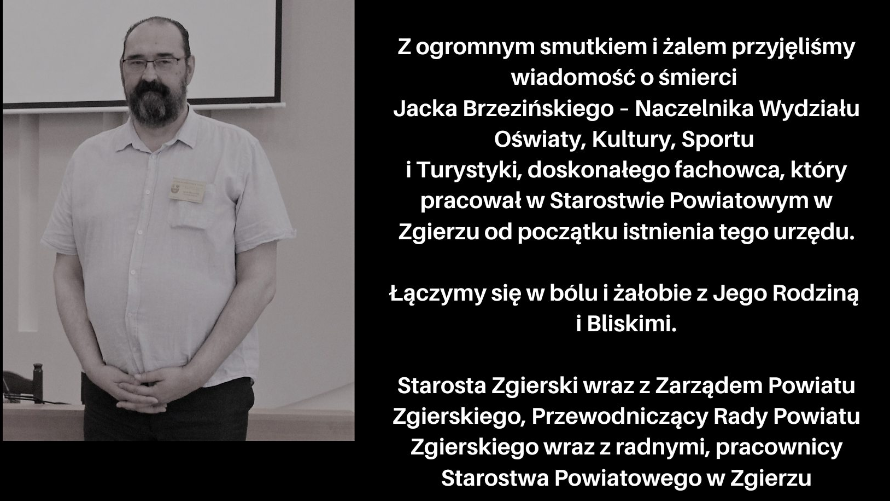 Jacek Brzeziński kondolencje