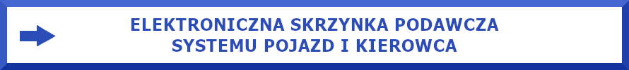Elektroniczna skrzynka podawcza systemu pojazd i kierowca